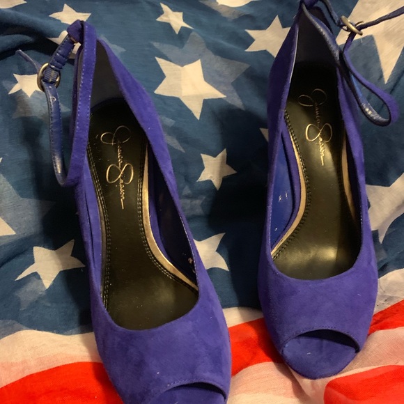 Wedges Royal blue Jessica Simpson - Picture 3 of 8